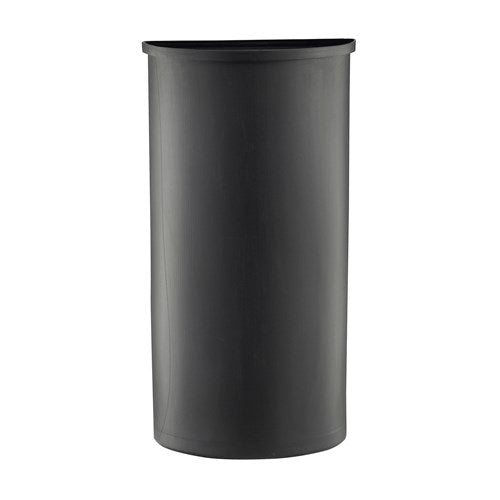Mixx™ Recycling Center, Half-Round Plastic Liner, 21 Gallons