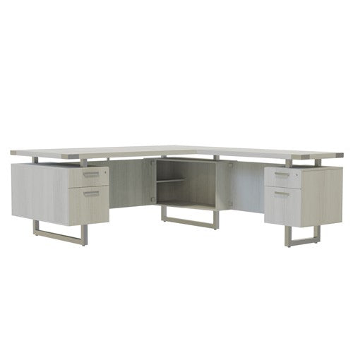 Mirella™ L-Shaped Configuration Desk, BF/BF