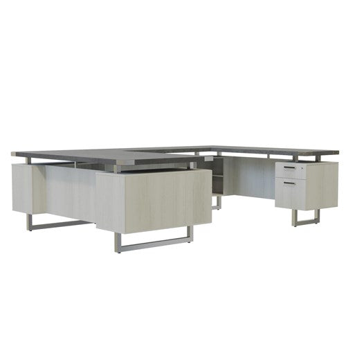 Mirella™ U-Shaped Configuration Desk, BF/BF