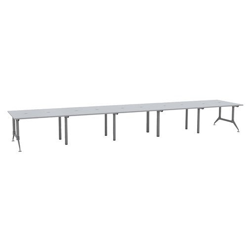 EVEN™ Dual-Sided Workstation, W/ 4 Adders, 48" D x 300" W
