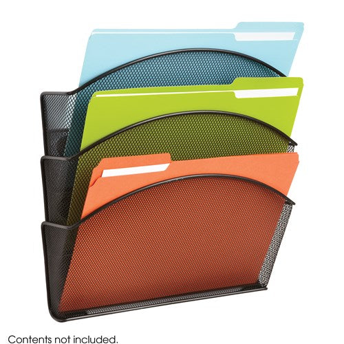 Onyx™ Magnetic Mesh Triple File Pocket (Qty. 6)