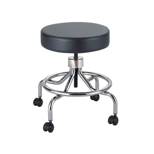 Lab Stool, Low Base with Screw Lift