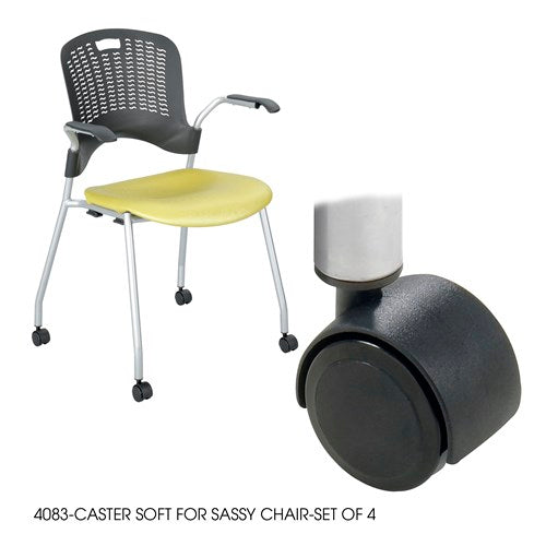 Soft Caster for Sassy® Chair-Set of 4
