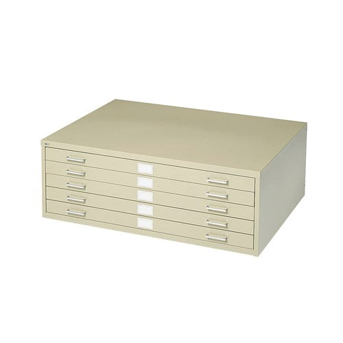 5-Drawer Steel Flat File for 24" x 36" Documents