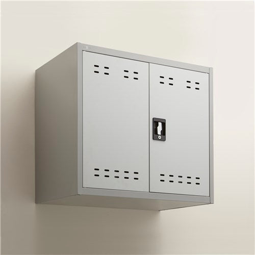 27"H Steel Storage Cabinet, Wall Mountable