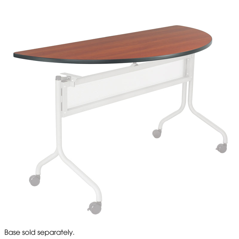 Impromptu® Mobile Training Table, Half Round Top - 48 x 24"