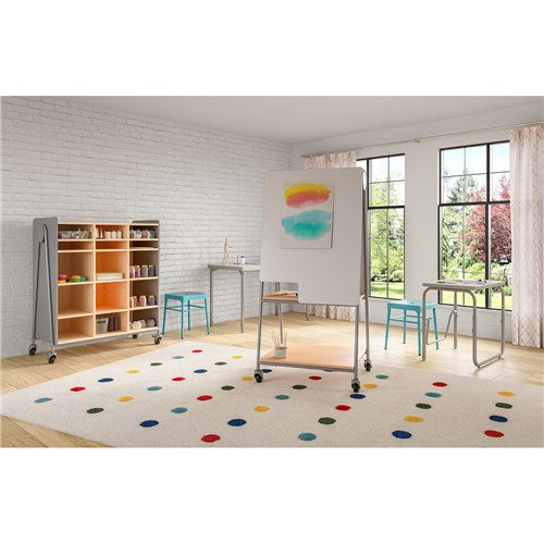 AlphaBetter® 2.0 Height – Adjustable Student Desk with Pendulum Bar 22”-30”
