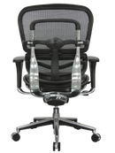 Ergohuman Leather Seat & Mesh Back Ergonomic Task Chair