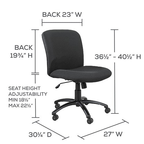 Uber™ Big and Tall Mid Back Chair