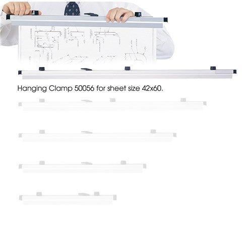 42" Hanging Clamps for 42" x 60" Sheets