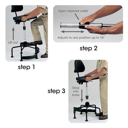 Task Master® Deluxe Industrial Chair