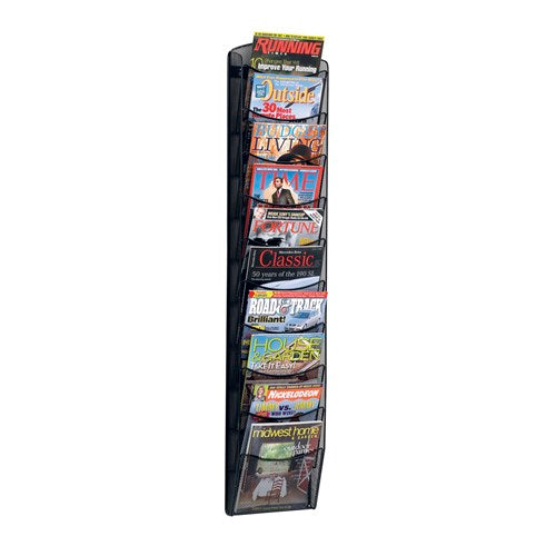 10-Pocket Onyx™ Magazine Rack