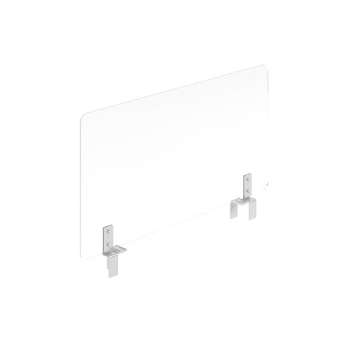 Acrylic Single Sneeze Guard Cubicle Panel Extender 35.5”W x 18”H