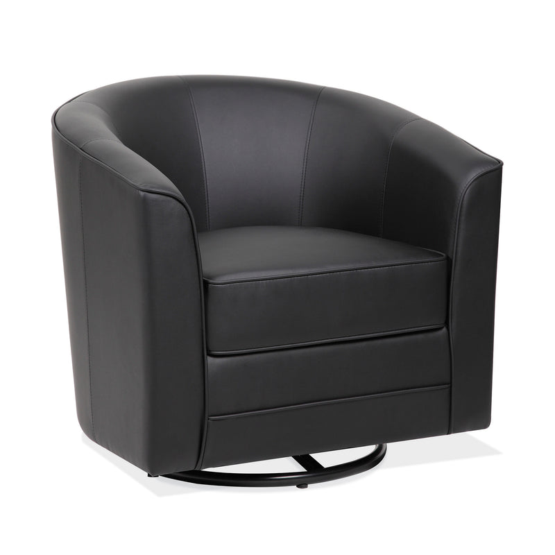 Round Swivel Club Chair