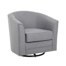 Round Swivel Club Chair