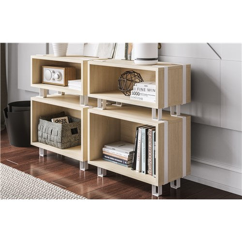 Safco Ready™ Home Office Stackable Storage, 17.25”H
