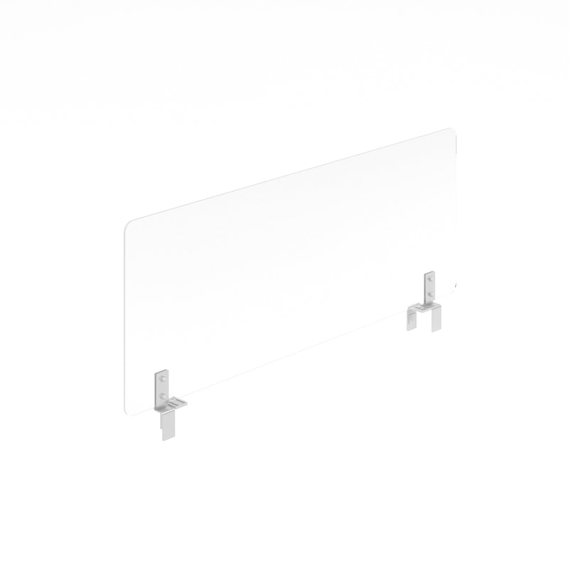 Acrylic Single Sneeze Guard Cubicle Panel Extender 47.5”W x 18”H