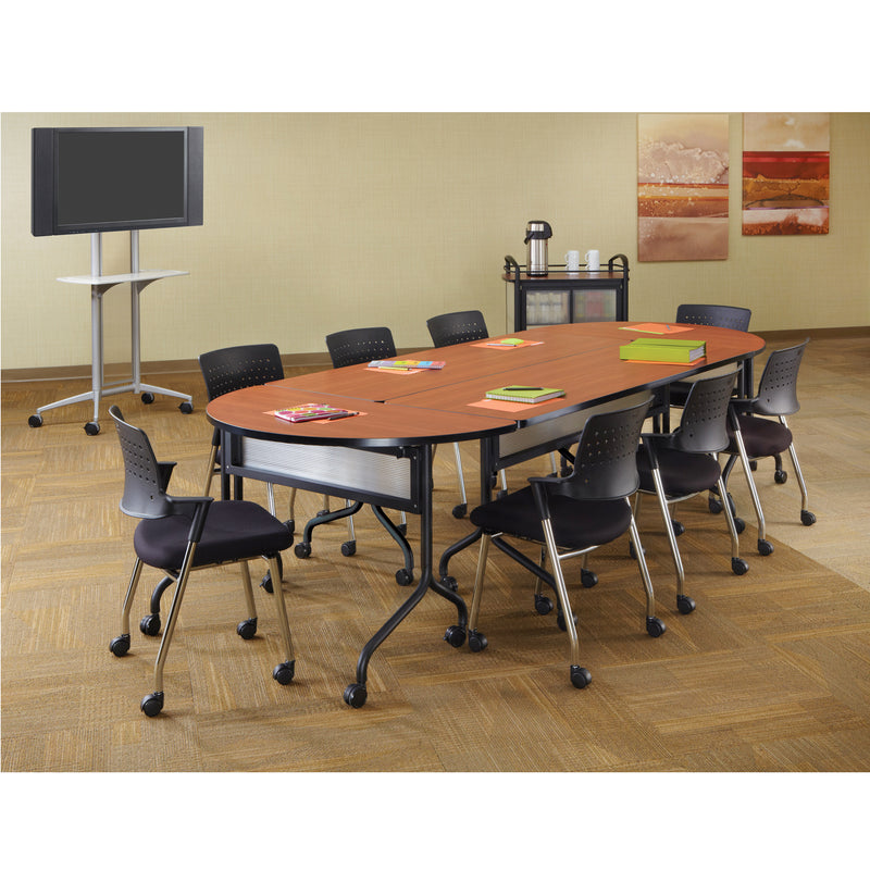 Impromptu® Mobile Training Table, Rectangle Top - 60 x 24"