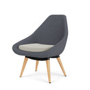 Meteor Chair with Light Oak Legs