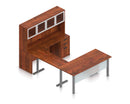 U-Shaped-Desk-with-Hutch