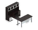 U-Shaped-Desk-with-Hutch