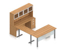 U-Shaped-Desk-with-Hutch