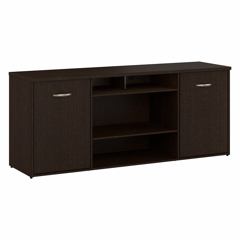 Bush Business Furniture 72W Office Storage Cabinet with Doors and Shelves