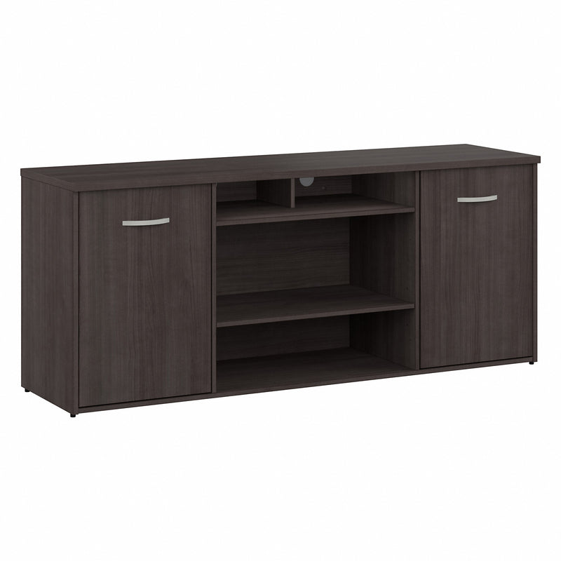 Bush Business Furniture 72W Office Storage Cabinet with Doors and Shelves