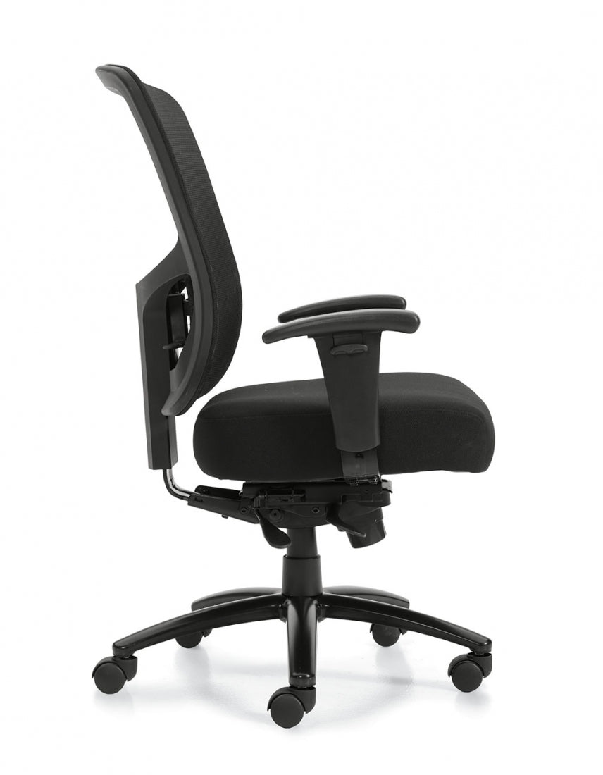Mesh Back Heavy Duty Synchro-Tilter | OTG10703B