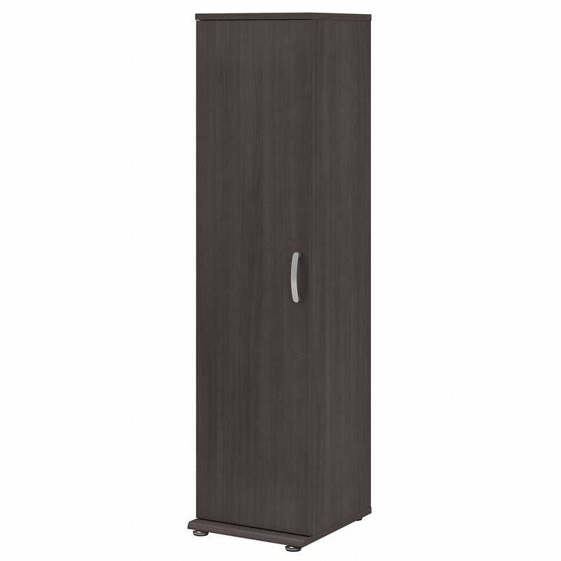Bush Business Furniture Universal Narrow Garage Storage Cabinet with Door and Shelves