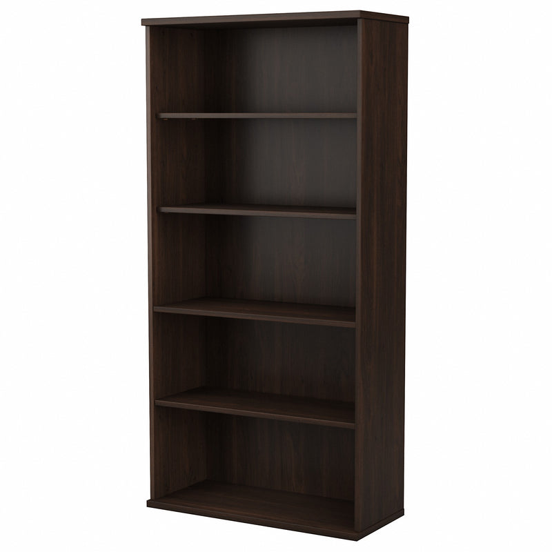 Bush Business Furniture Hybrid Tall 5 Shelf Bookcase