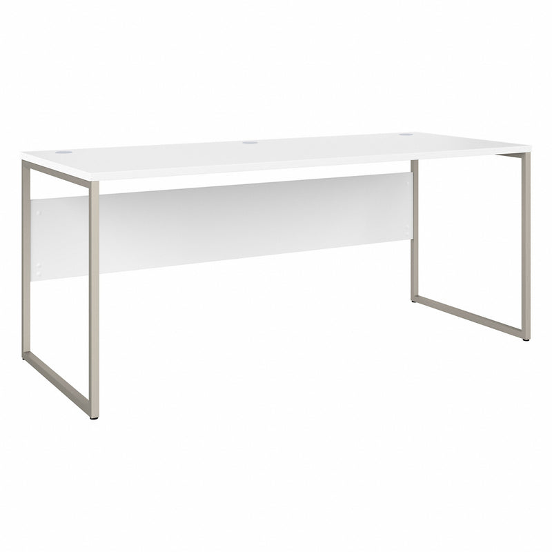 Bush Business Furniture Hybrid 72W x 30D Computer Table Desk with Metal Legs