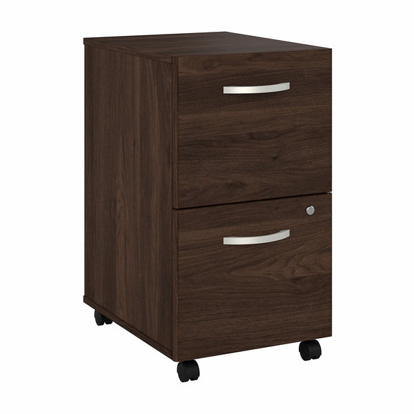 Bush Business Furniture Hybrid 2 Drawer Mobile File Cabinet - Assembled