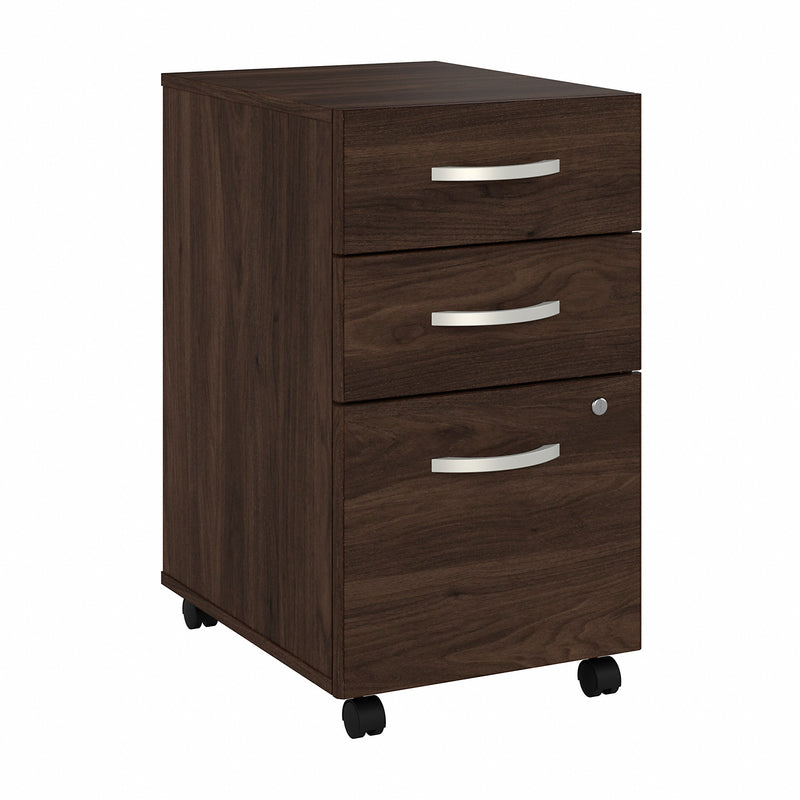 Bush Business Furniture Hybrid 3 Drawer Mobile File Cabinet - Assembled