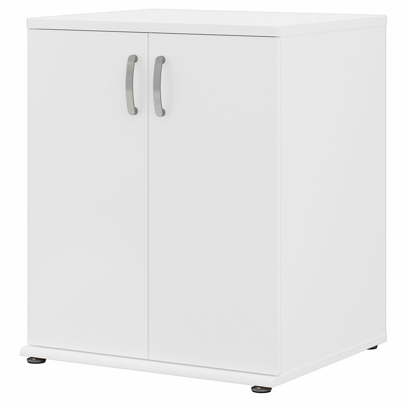 Bush Business Furniture Universal Laundry Room Storage Cabinet with Doors and Shelves