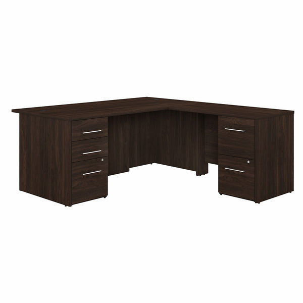 Bush Business Furniture Office 500 72W L Shaped Executive Desk with Drawers