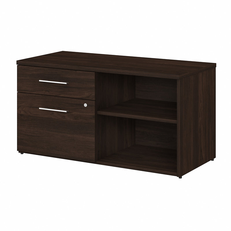 Bush Business Furniture Office 500 Low Storage Cabinet with Drawers and Shelves