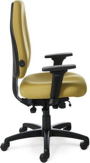 7878 - Office Master Paramount Large Build Ergonomic Office Chair with Lumbar Support
