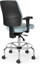AF413 - OM Seating Affirm Cushioned Back Ergonomic Stool