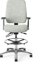 AF415 - OM Seating Affirm Cushioned Back Ergonomic Stool