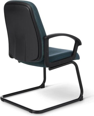 BC86S - Office Master Cantilever Sled Base Budget Side/Guest Office Chair with Loop Arms