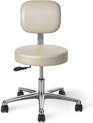 CL22 - Office Master Exam Room Stool with Back Rest