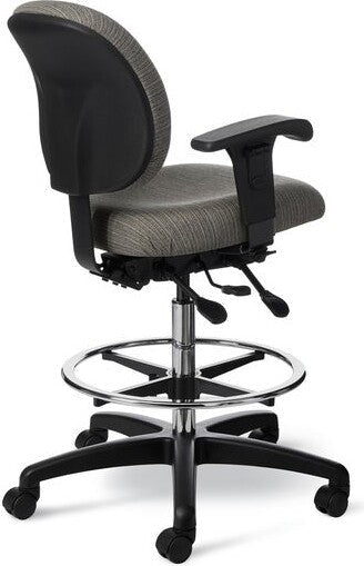 CL45EZ - Office Master Classic Health Care Drafting Chair with Footring