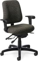 PT72IU - OM Seating 24-Seven Intensive Use Mid Back Ergonomic Task Chair
