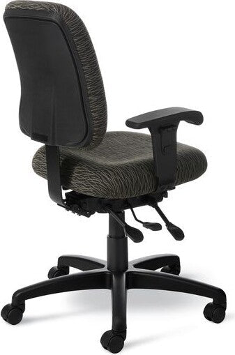 IU72 - Office Master 24-Seven Intensive Use Mid Back Ergonomic Task Chair