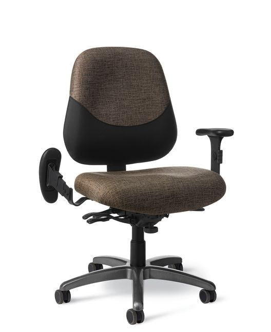 MX84PD - Office Master Maxwell Police Department Heavy Duty Large Build Task Chair