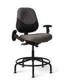 MX85PD - OM Seating Maxwell Police Department Heavy Duty Big Build Stool