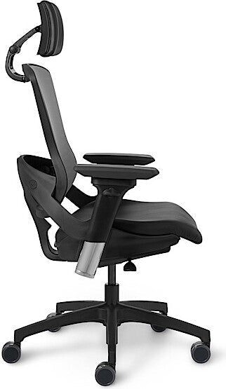 OM5-B - Office Master Modern Black Regular Back Ergonomic Chair