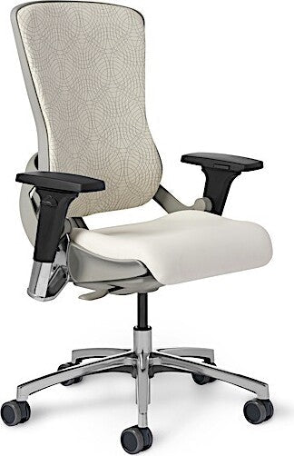 OM5-GEX - Office Master Palladium Grey Executive Back Ergonomic Chair