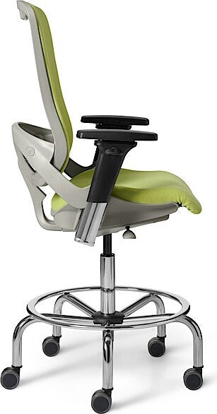 OM5-GEX - Office Master Palladium Grey Executive Back Ergonomic Chair